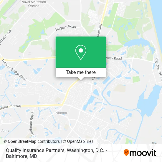 Quality Insurance Partners map