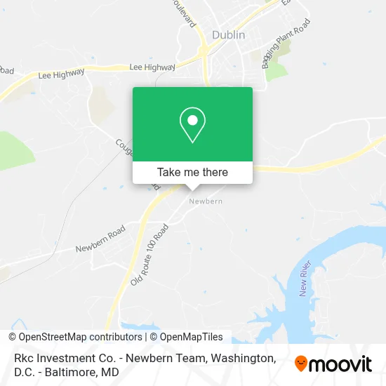 Rkc Investment Co. - Newbern Team map