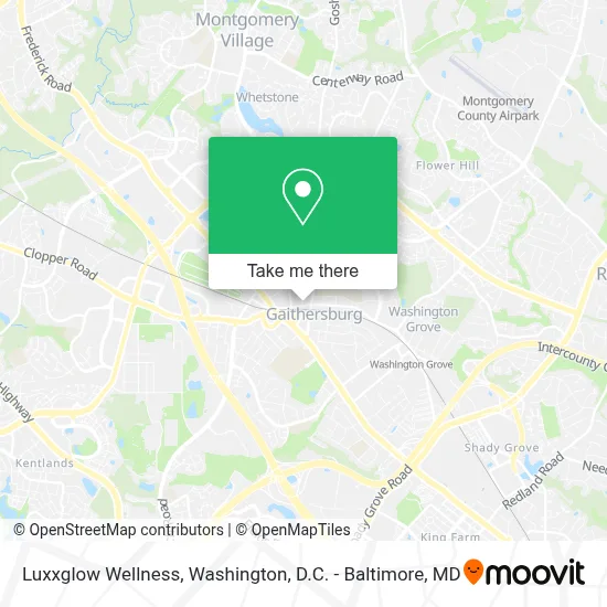 Luxxglow Wellness map