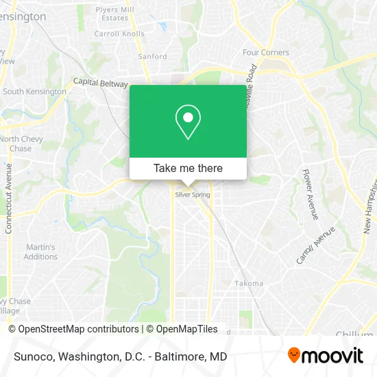 Sunoco map