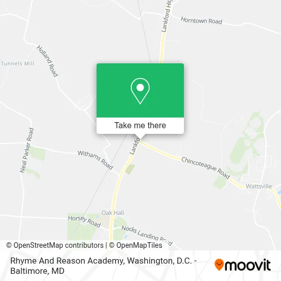 Rhyme And Reason Academy map