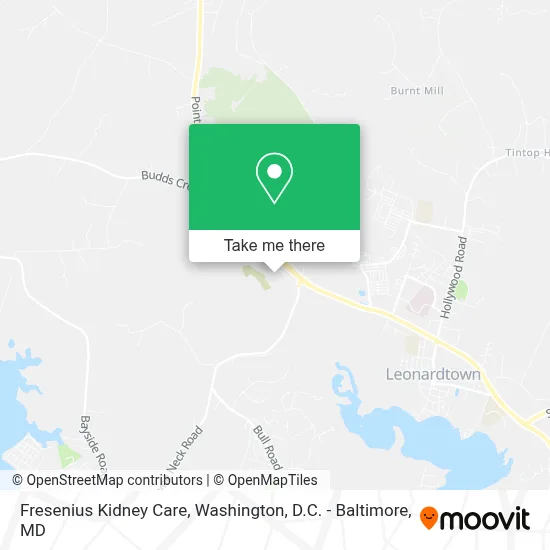 Fresenius Kidney Care map