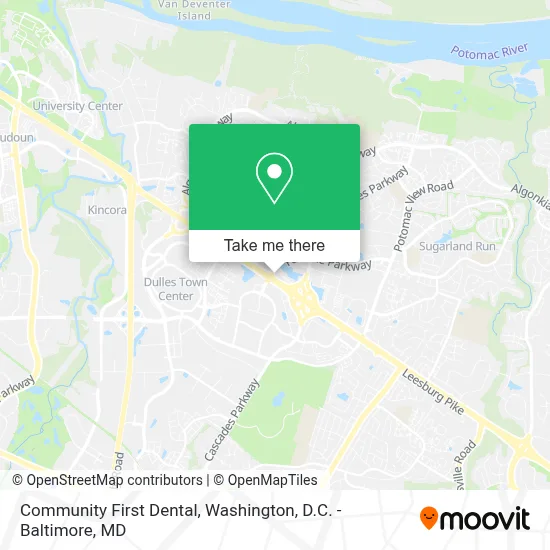 Community First Dental map