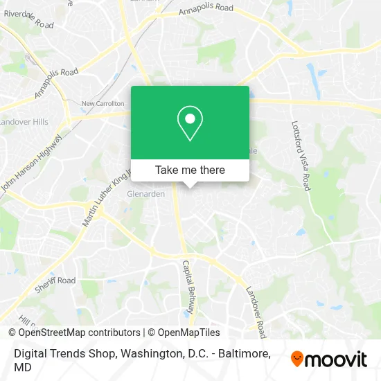 Digital Trends Shop map