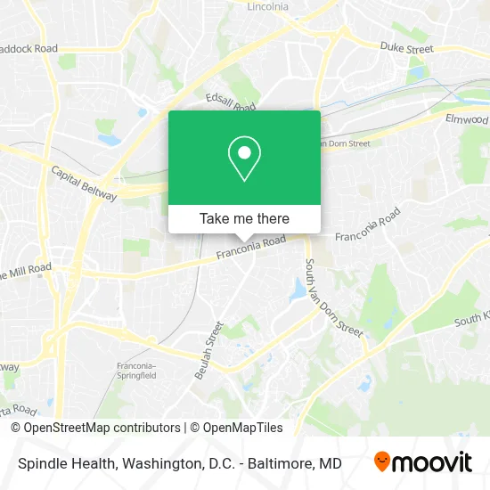 Spindle Health map