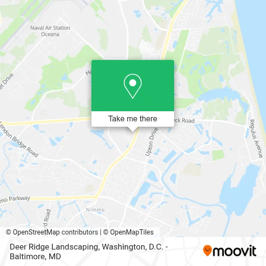 Deer Ridge Landscaping map