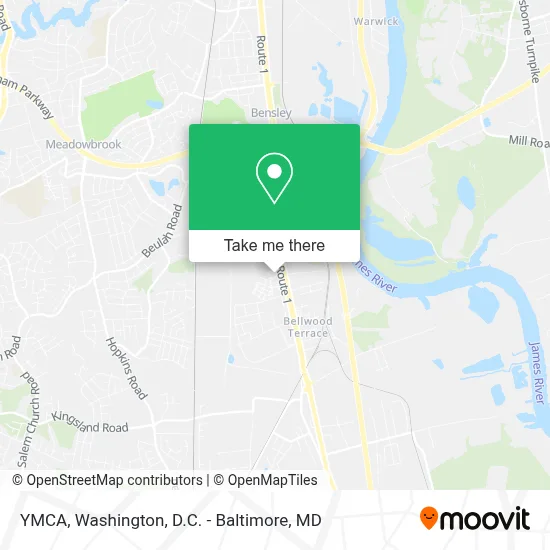 Ymca map