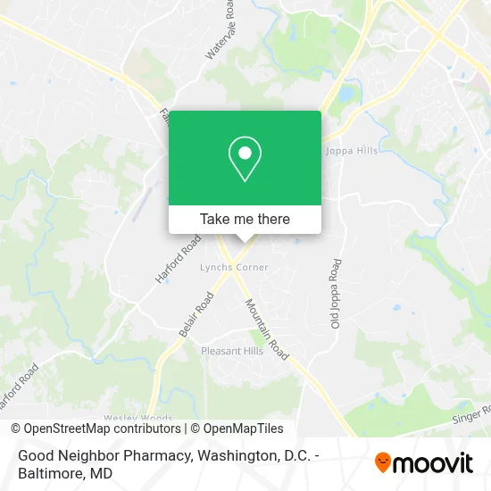 Good Neighbor Pharmacy map