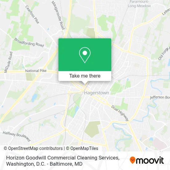 Horizon Goodwill Commercial Cleaning Services map