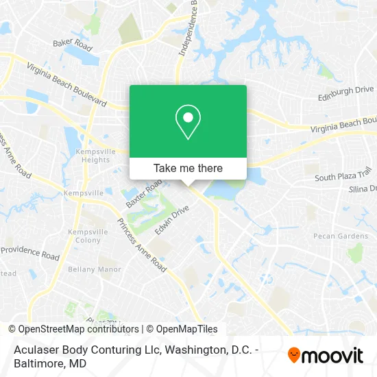Aculaser Body Conturing Llc map