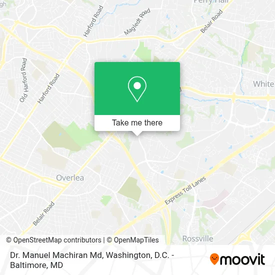 Dr. Manuel Machiran Md map
