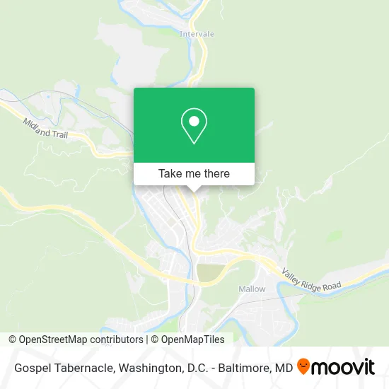 Gospel Tabernacle map