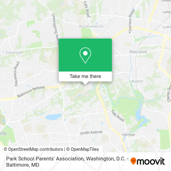Park School Parents' Association map