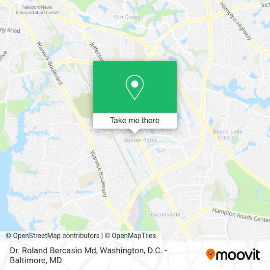 Dr. Roland Bercasio Md map