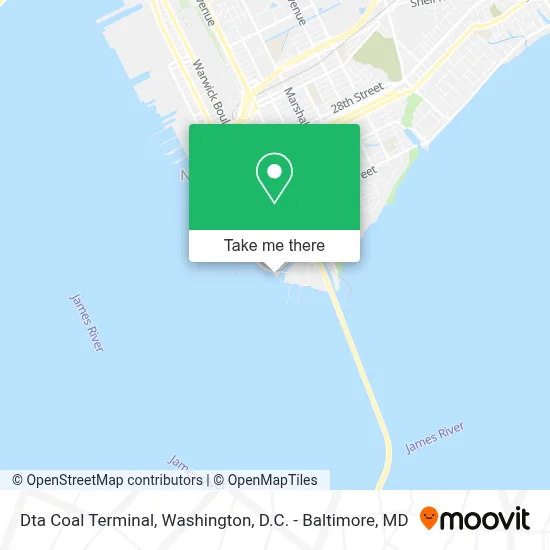 Dta Coal Terminal map