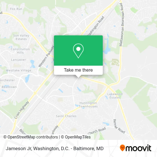 Jameson Jr map