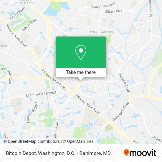 Bitcoin Depot map