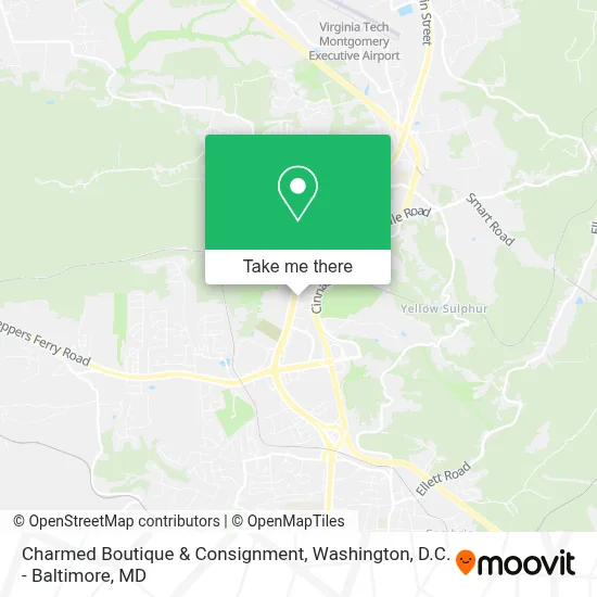 Charmed Boutique & Consignment map