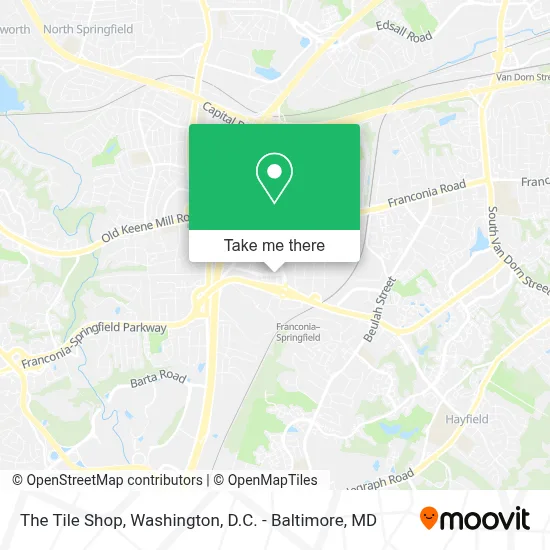 The Tile Shop map