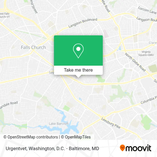 Urgentvet map