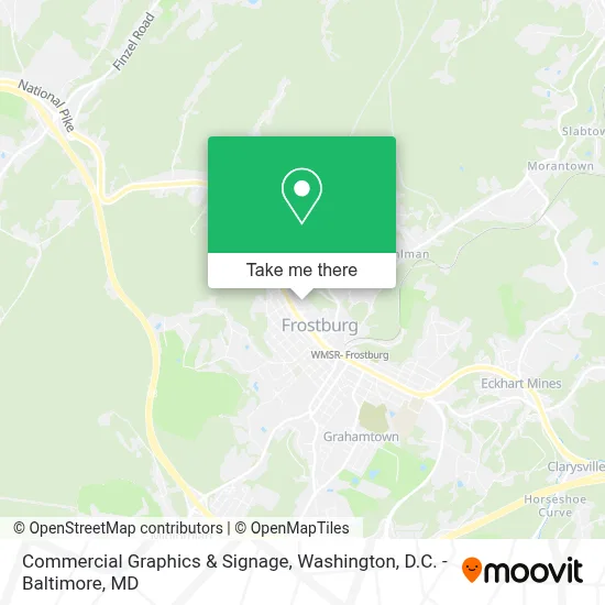 Commercial Graphics & Signage map