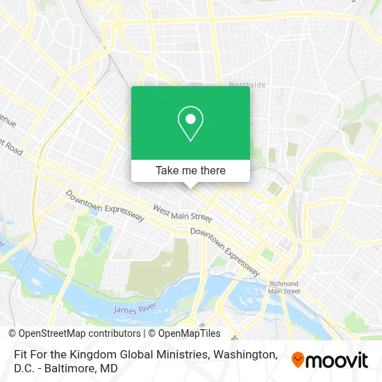 Fit For the Kingdom Global Ministries map
