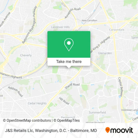 J&S Retails Llc map