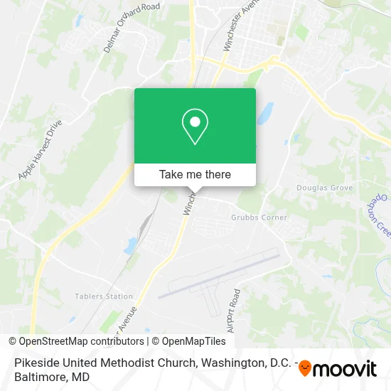 Pikeside United Methodist Church map