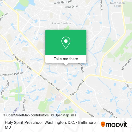 Holy Spirit Preschool map