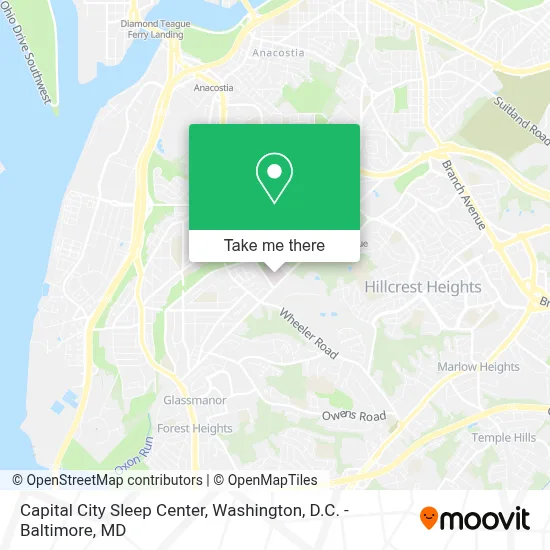 Capital City Sleep Center map