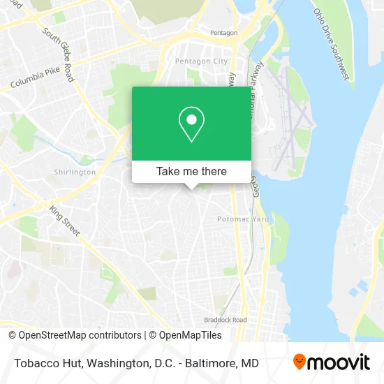 Tobacco Hut map