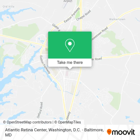 Atlantic Retina Center map