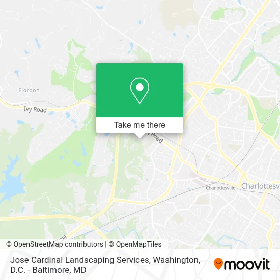 Jose Cardinal Landscaping Services map