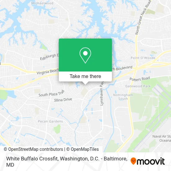 White Buffalo Crossfit map