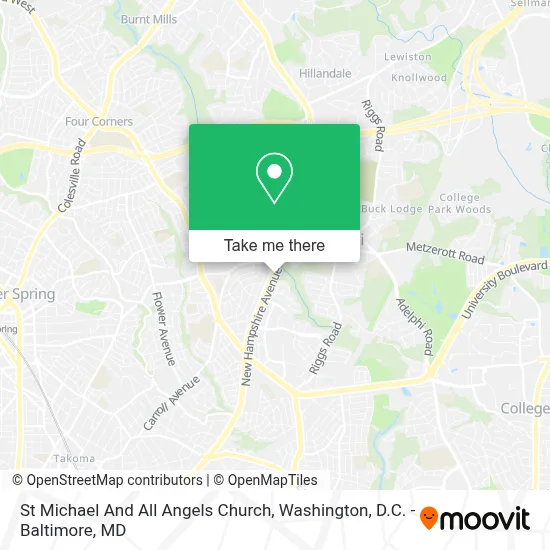 St Michael And All Angels Church map