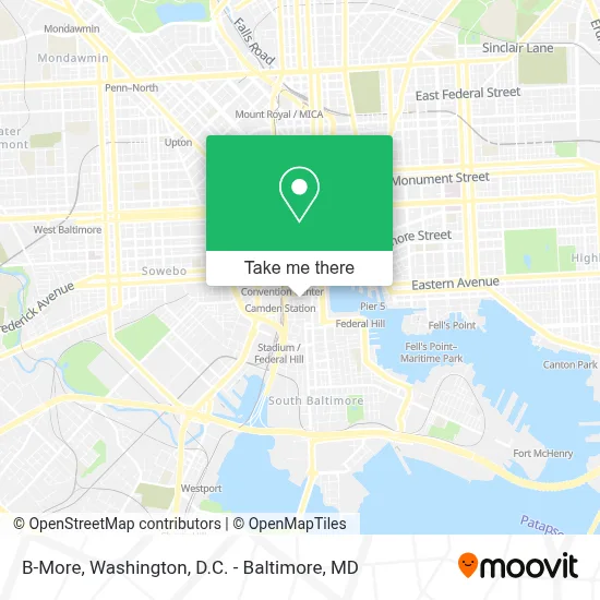 B-More map