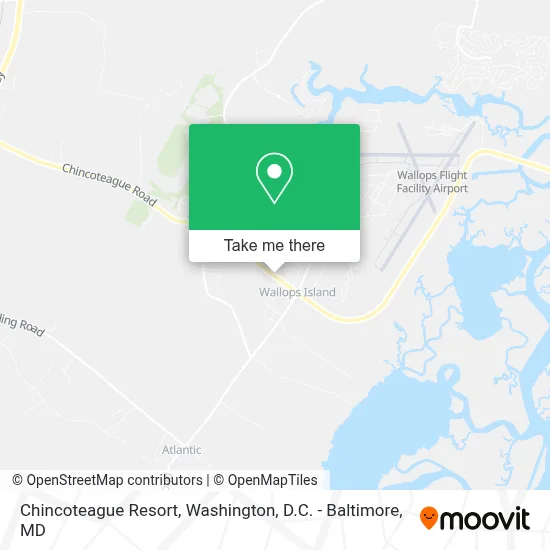 Chincoteague Resort map