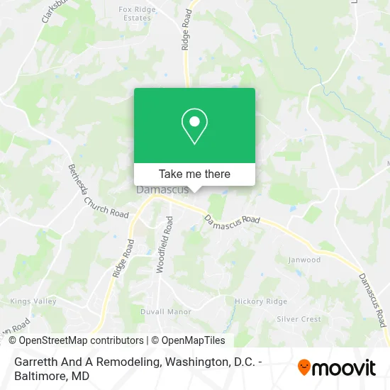 Garretth And A Remodeling map