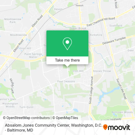 Absalom Jones Community Center map