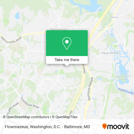 Flowmazeux map