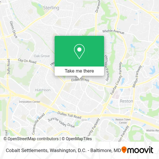 Cobalt Settlements map