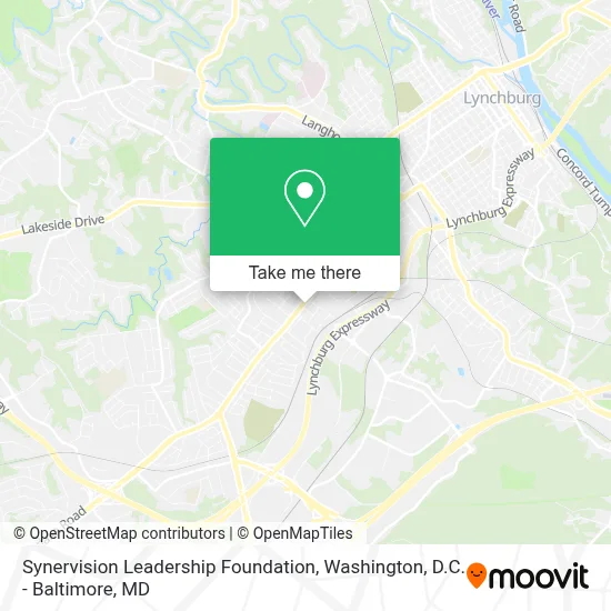 Synervision Leadership Foundation map
