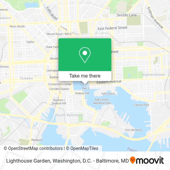 Lighthouse Garden map