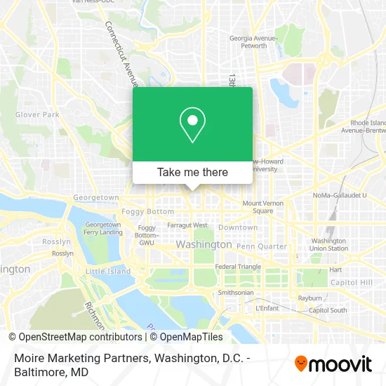 Moire Marketing Partners map