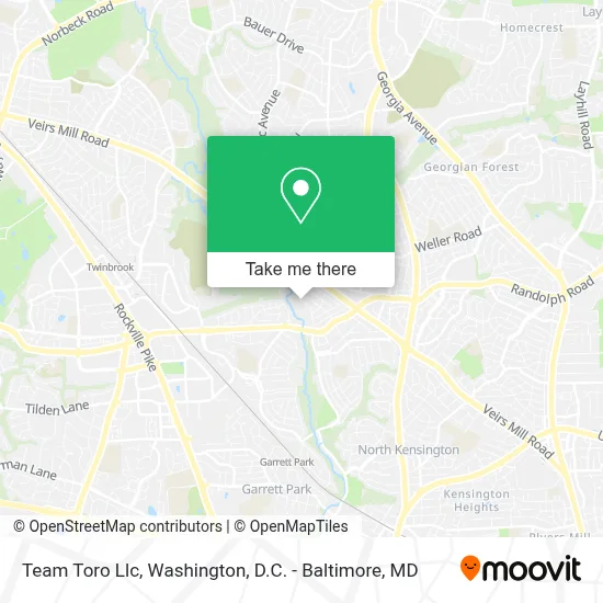 Team Toro Llc map