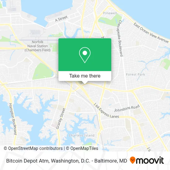 Bitcoin Depot Atm map