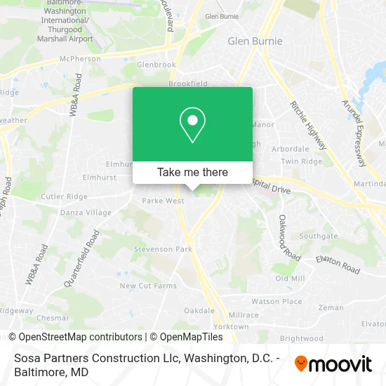 Sosa Partners Construction Llc map