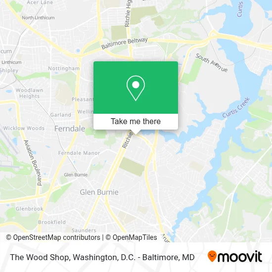 The Wood Shop map