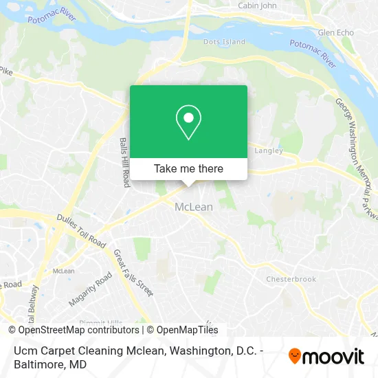 Ucm Carpet Cleaning Mclean map