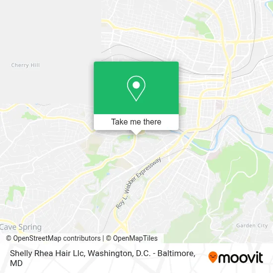 Shelly Rhea Hair Llc map